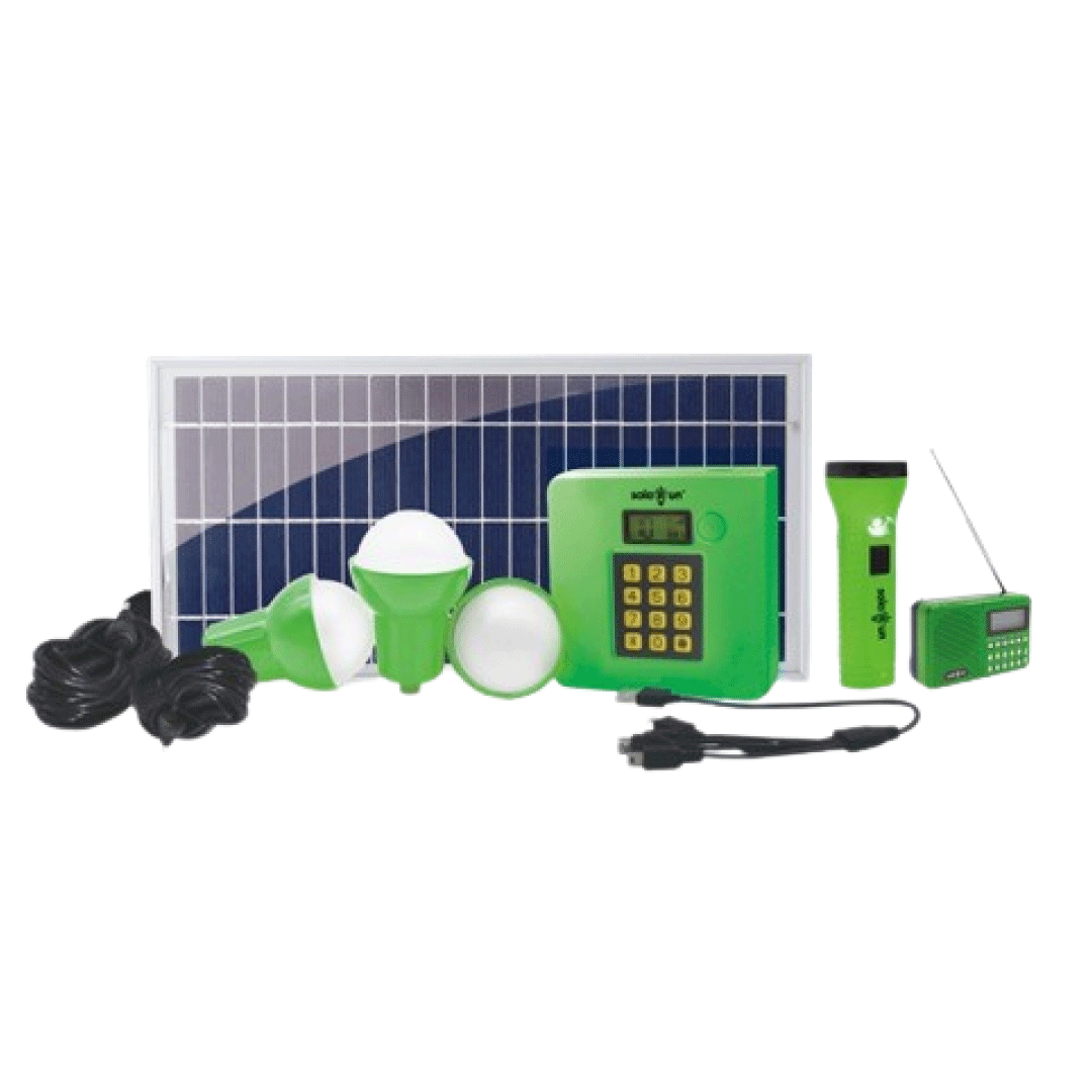 shs15 MEGAsol Mega 15 SHS Solar Home System - Image 1